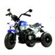 Električni motocikl s napunom baterije, pumpanim kotačima i kožnim mjenjačem