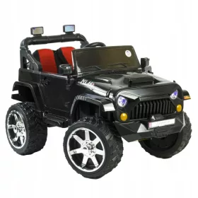    Dječji auto na akumulator 4x4, EVA koža, daljinski CAR-JM-17-BLACK