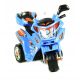 Motor na baterije za djecu s LED prtljažnikom MOTO-S-2-PLAVI