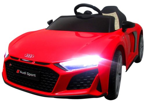AUDI R8 SPORT Crveni Električni Auto s Kožnim Upravljačem