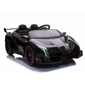  Crni automobil Lamborghini