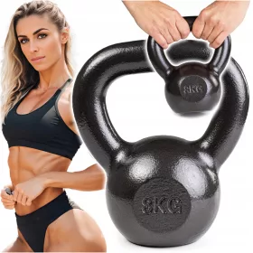  Kettlebelle Pretorians 8 kg crni