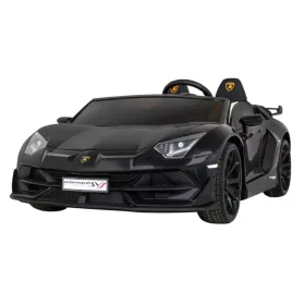    Lamborghini SVJ DRIFT za 2 djece Black + Drift funkcija + Daljinski upravljač + MP3 LE