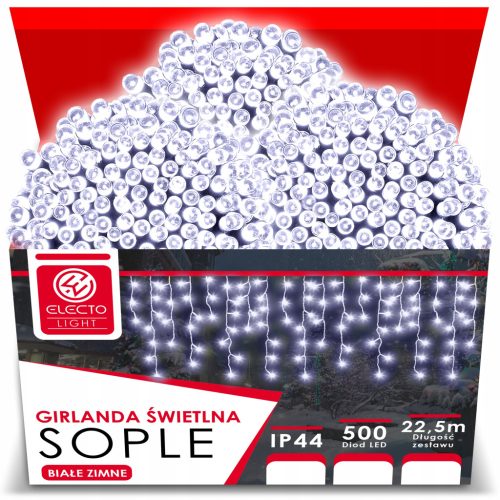  ELECTO icicle 301 svjetlosna zavjesa - 500 lampica