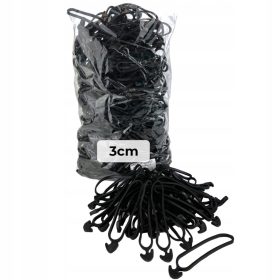  AnchorBand kopča za biljke crna 3 cm