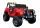  Automobil na akumulator WXE-1688 4x4 Red STRONG