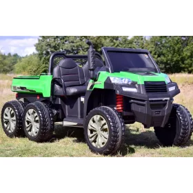    JEEP BUGGY KIPER KAMION S 2 SJEDA SNAGA 800W 6 KOTAČA 24V DALJINSKI