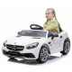  Automobil na baterije Mercedes Benz SLC300 Cabrio, automobil za jahanje, daljinski upravljač, bijeli