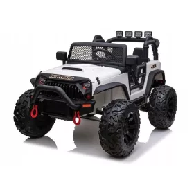    AUTO NA AKUMULATOR JEEP JEEP ZA DJECU JC666 2X200W LED DALJINSKI UPRAVLJAČ EVA KOŽA