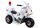 Motocikl s baterijom LL999, bijeli