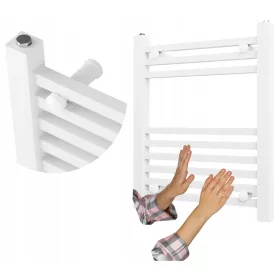   BIJELI KUPKASTI RADIJATOR 60x50 cm MODERAN RADIJATOR ZA KUPATILO