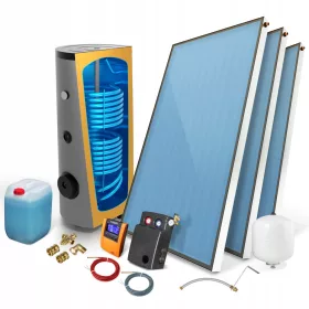    STANDARDNI solarni set, solarni kolektor 3 x 2,5 sa spremnikom 400l