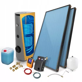    PREMIUM solar set solarni kolektor 2 x 2,85 sa spremnikom 300 l