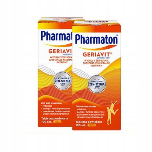 Pharmaton Geriavit Vitalnost 100 tableta