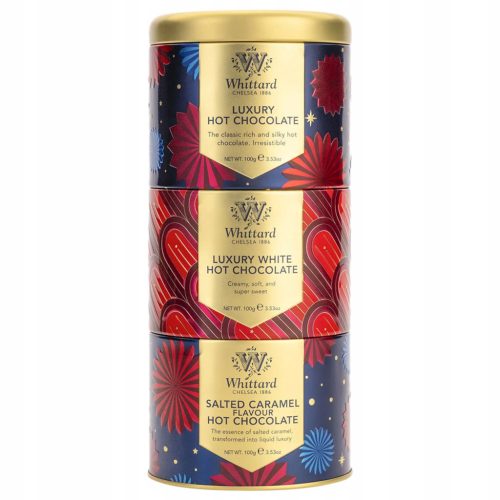  Whittard of Chelsea Luxury set tople čokolade, 3 x 100 g