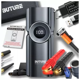   UREĐAJ ZA POKRETANJE AUTOMOBILA 2500A JUMP STARTER KOMPRESOR ZA BRZO POKRETANJE VOZILA