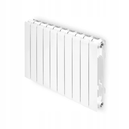 Ferroli aluminijski radijator Nereos 1064 W bijeli 800 x 580 x 100 mm - strana