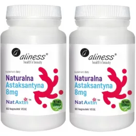   NatAxtin™ Astaksantin 8 mg - 60 Kapsula s Antioxidativnim Učinkom