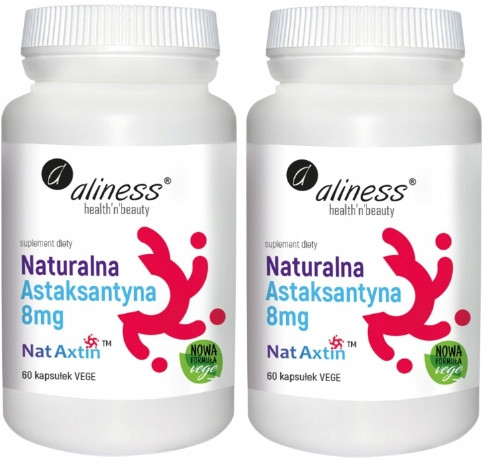NatAxtin™ Astaksantin 8 mg - 60 Kapsula s Antioxidativnim Učinkom