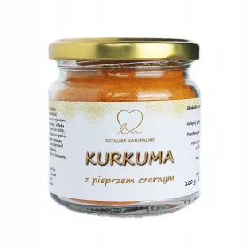   Kurkuma s crnim paprom u staklenoj ambalaži - 100% prirodna i visokokvalitetna
