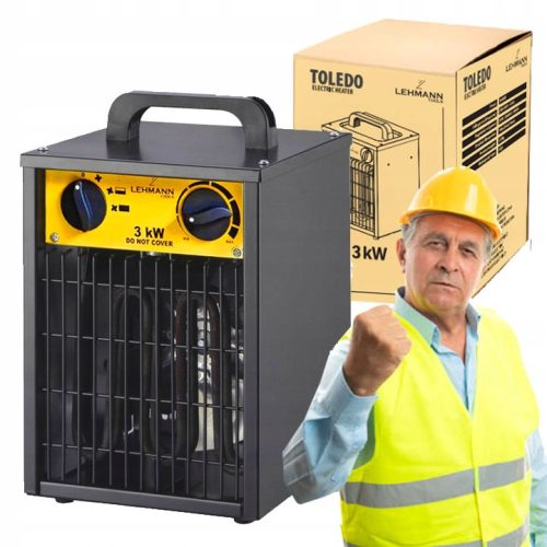 Snaga Električna Grijalica 3000W s Termoventilatorom 3kW