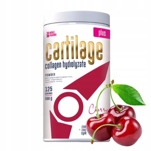 Noble Pharma Cartilage Plus WIŚNIA 500g – Dodatak Prehrani za Zdravlje Kostiju i Zglobova