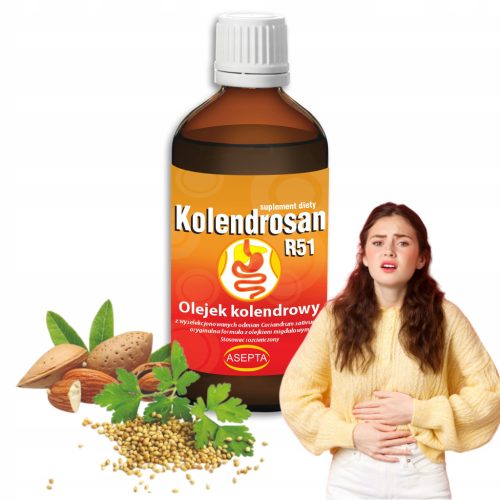 Kolendrosan R51: Ulje od sjemena korijandra i slatkog badema 100 ml