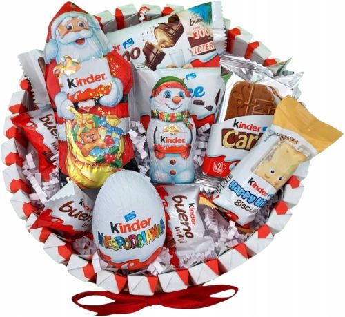  KINDER Box Cake Poklon košara Set slatkiša za rođendan Djeda Mraza