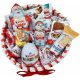  KINDER Box Cake Poklon košara Set slatkiša za rođendan Djeda Mraza