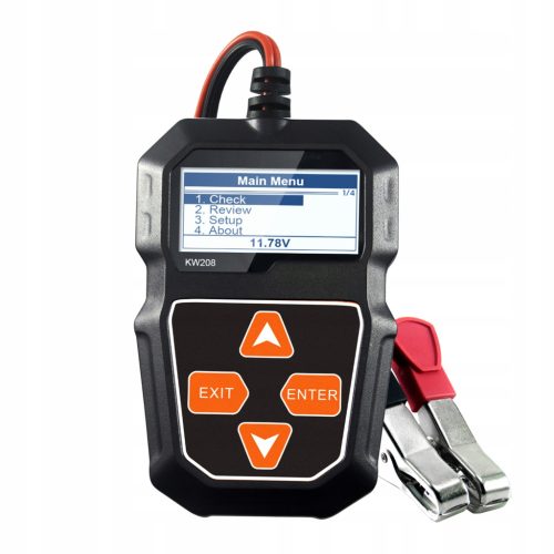 KONNWEI KW208 12V Tester akumulatora i analizator alternatora za vozila
