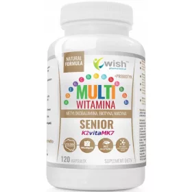   Multiwitamina Senior za starije osobe - 120 kapsula bez glutena i šećera