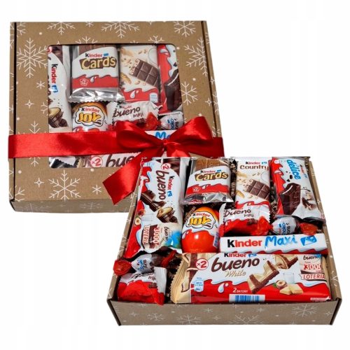  KINDER POKLON SET BOŽIĆNI SLATKIŠI POKLON DJED BOŽIĆNIK BOŽIĆNO DRVO