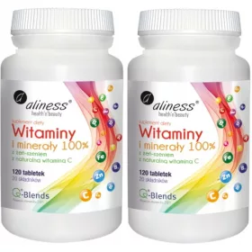   Vitamini i minerali: kompleksan dodatak prehrani - 120 tableta, 100% RDA