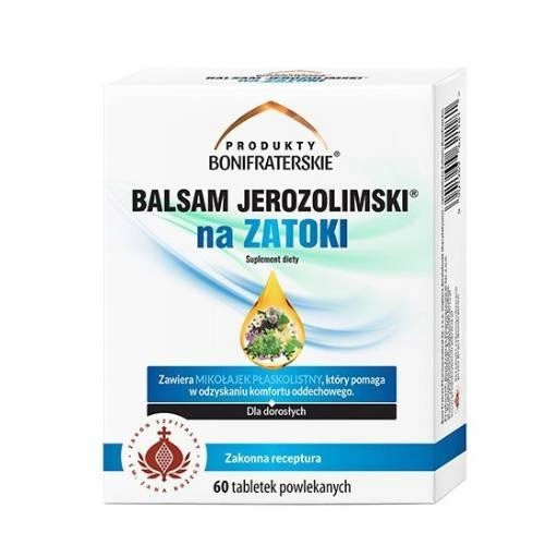 Proizvodi Bonifraterskie Jeruzalemski Balzam za Sinuse, 60 Tableta