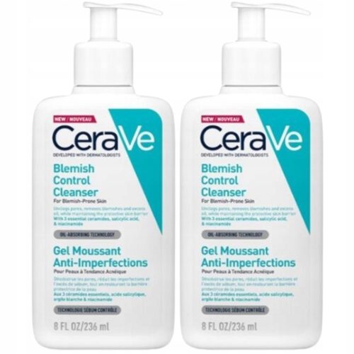 CeraVe Gel za čišćenje protiv nepravilnosti 236ml x2
