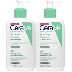   CeraVe Gel za čišćenje normalne i masne kože 236ml - Paket od 2