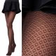 Luksuzne Crne Fantazijske Hulahopke LuSi Fenome LULU123 40den 3/4 vel.3/4