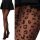 Rajstope s uzorkom animal print Fenome LULU122 40den crne Nero vel.3/4