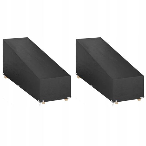 Zaštitna navlaka za ležaljku PE 205x75x40/70 crna UV/Vodootporna