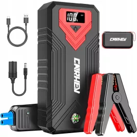 CARHEV 3000 A Startni Paket s Powerbankom, 24000 mAh, 12V