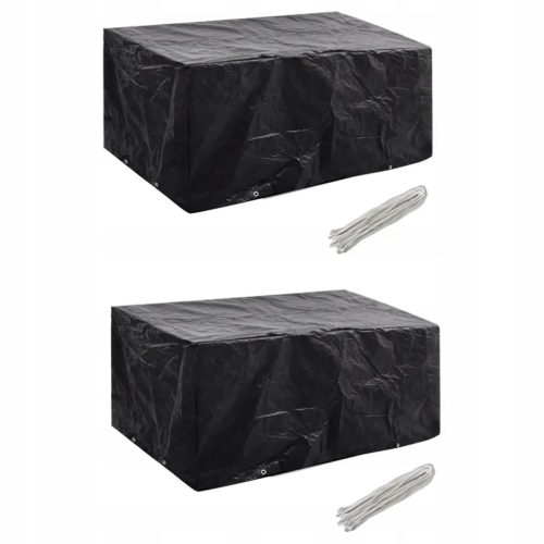Zaštitna Navlaka za Rattan Vrtni Namještaj, Crna, 180x140x90 cm