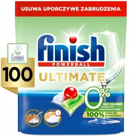  Finish Ultimate 0% tablete za perilicu posuđa 100 kom.
