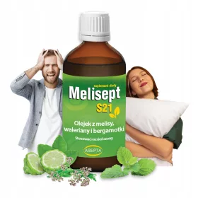   Melisept S21 Olejek z Melise, Kozłek Lekarski i Bergamotka 30 ml