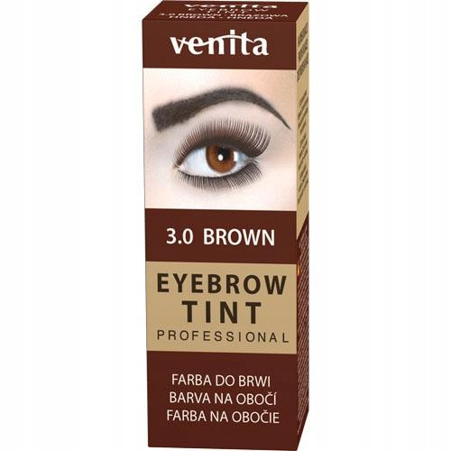 Venita Profesionalna Farba za Obrve - Henna u prahu 3.0 smeđa, 13 g
