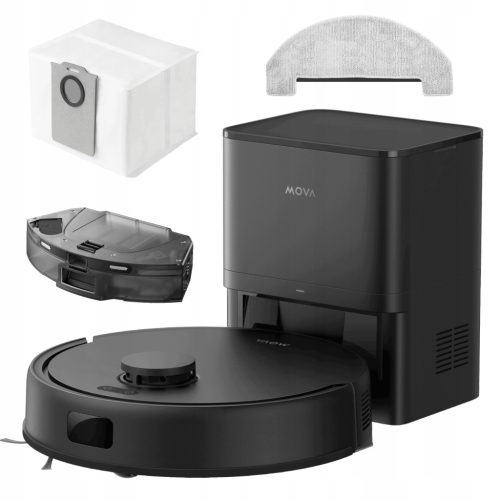  Mova by Dreame E20 Plus robot za čišćenje 5000 Pa 3200 mAh Mopping Black