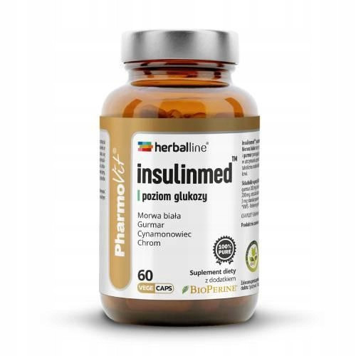 Pharmovit Herballine Glukozni Regulator kapsule 130 g 60 ml 60 kom.