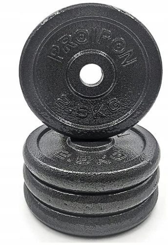 Uteg od lijevanog željeza Proiron 10 kg (4x2,5 kg)