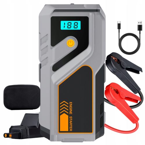 Booster Jump Starter COCY-023 2000A Powerbank 16000mAh 3u1 LED