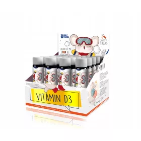   Vitamin D3 za djecu 2000 IU - Okus naranče, Bez šećera, 20 ampula