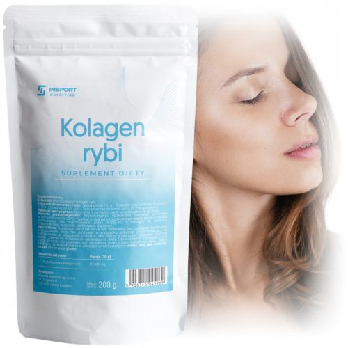 Čisti RIBLJI KOLAGEN 200g za ZDRAVLJE KOŽE, KOSE i NOKTIJU od Insport Nutrition